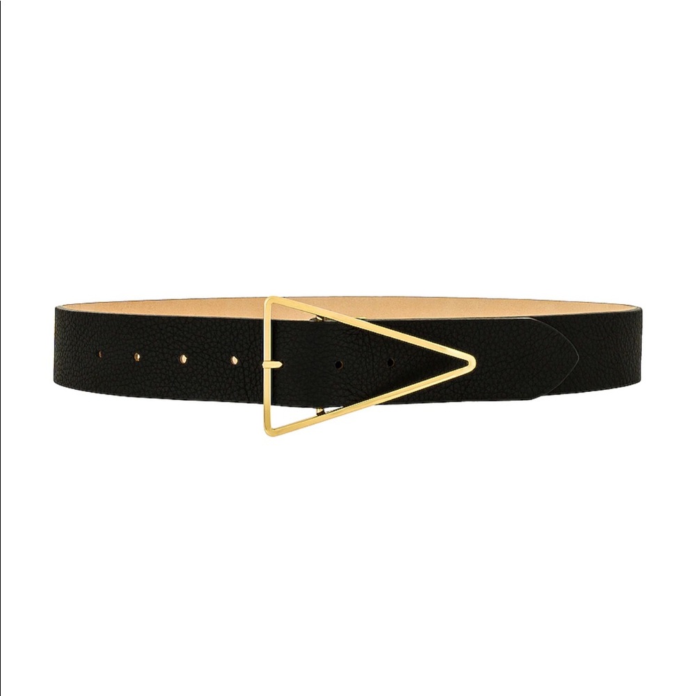 B Low the belt Vivie belt in black and gold